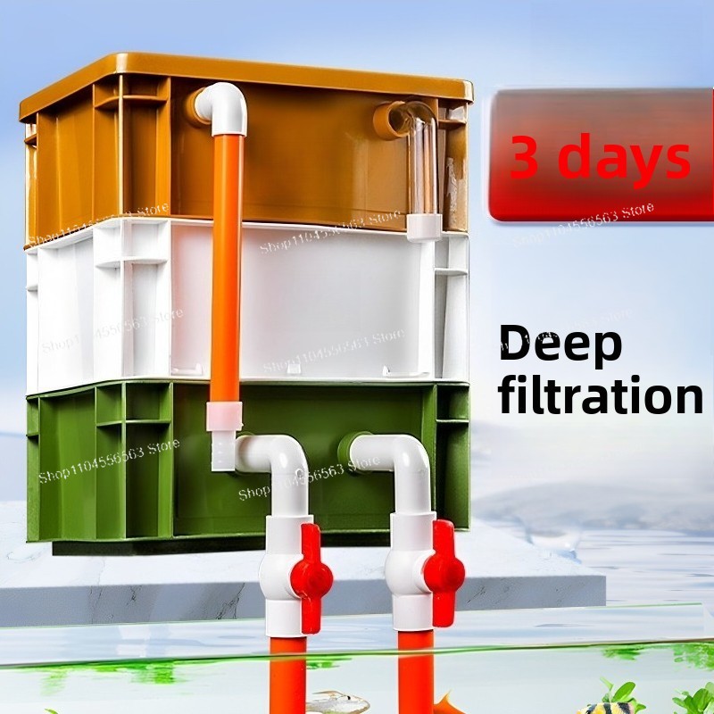Fish Tank Filter - Boîte de filtration pour aquarium, système