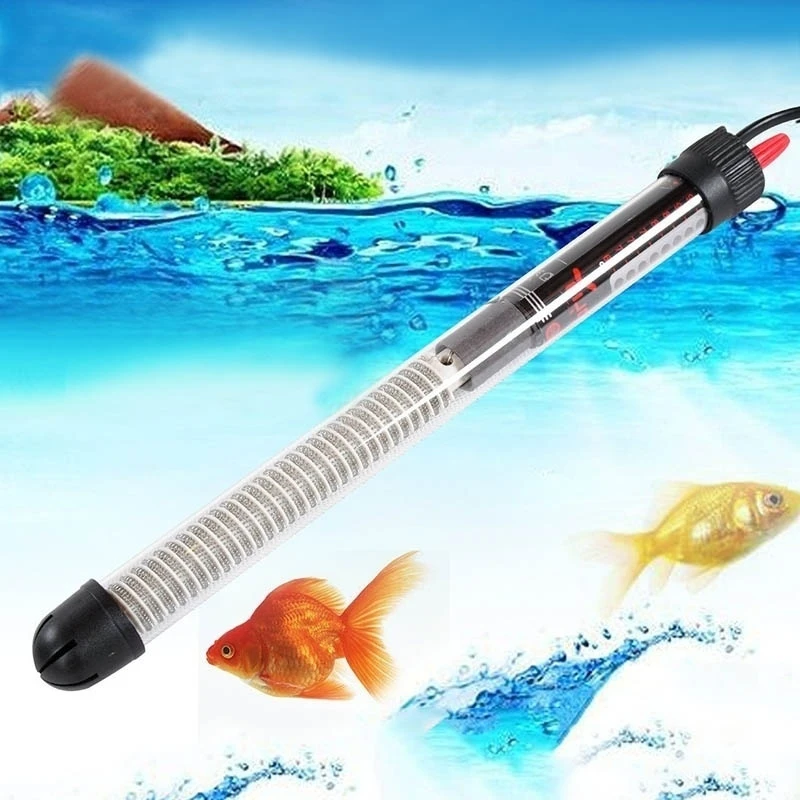 Fish Tank Heater - Chauffe-eau Submersible réglable pour Aquarium, 20/50/100/200/300W,