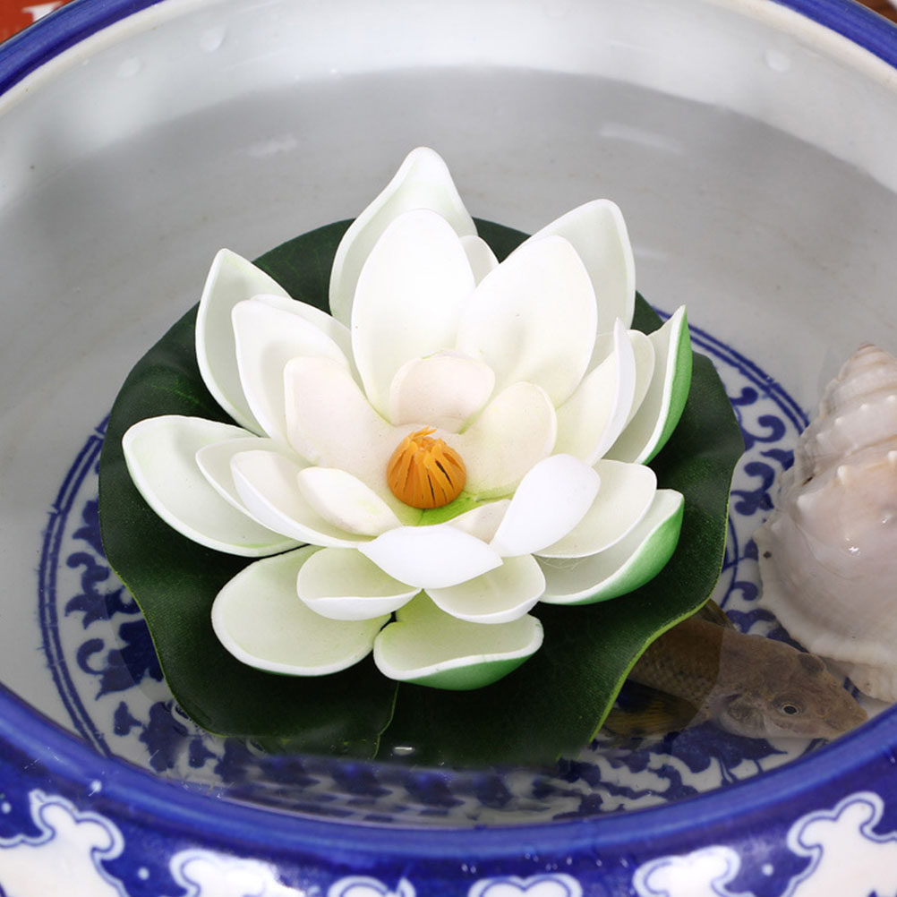 8 pièces, nénuphars flottants  - Aquarium Decor avis et prix