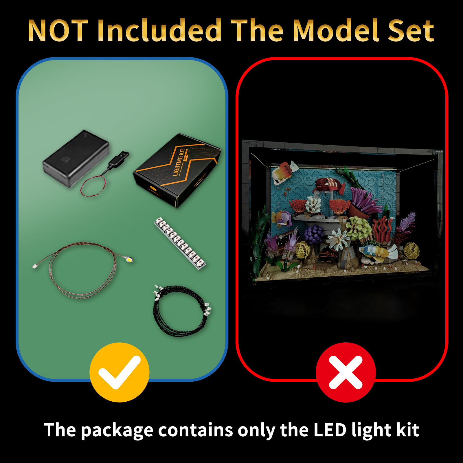 Kit d’éclairage à LED LYBMTWF, - Aquarium Light avis et prix