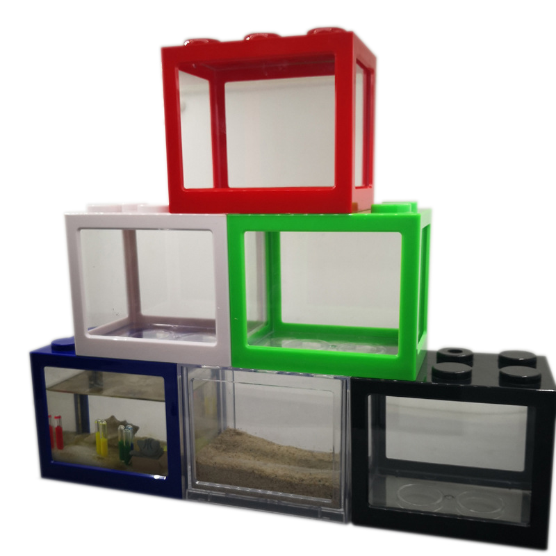 Mini aquarium 7 couleurs pour  - Betta Fish Tank avis et prix