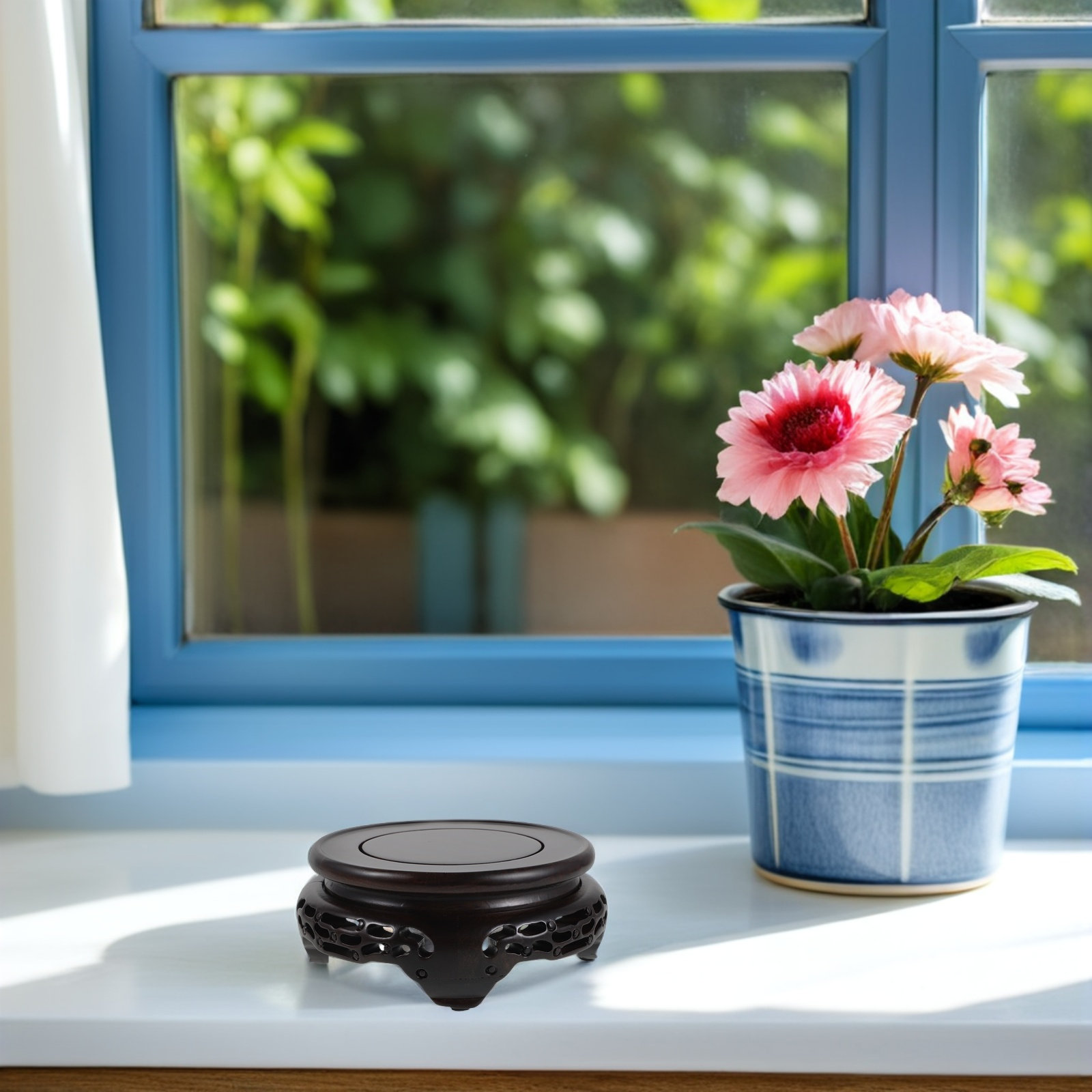 Présentoir en bois pour vases, - Aquarium Plants avis et prix