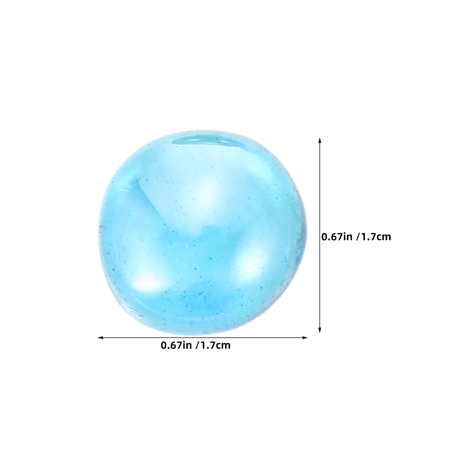 1 sac de billes de verre plate - Aquarium Fish Tank avis et prix